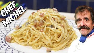 Linguine carbonara classique [upl. by Dewhurst]