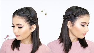 Peinados Fáciles y Rapidos Para Cabello Corto 🦄 Bessy Dressy [upl. by Ivens]