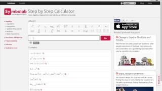 Symbolab Solver [upl. by Elad93]
