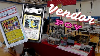 Vendor POV Our First Pokémon Card Show Experience [upl. by Amles225]