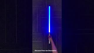 75cm Lightsaber RGB 7 Colors Change Metal Handle Laser Sword Test From Aliexpress [upl. by Phillane]