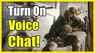 How to TURN ON Voice Chat in Battlefield 2042 Easy Tutorial [upl. by Sutherlan]