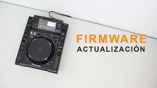 Como Actualizar el Firmware de la Pioneer CDJ2000 y 2000nxs [upl. by Akayas]