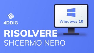 Risolvere Lo Schermo Nero Su Windows 10Schermata Nera Quando Lavvio Windows 10 [upl. by Sudnac]