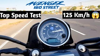 Bajaj Avenger 160 Street Top Speed 125 Kmh  Unbelievable Top Speed 😳 [upl. by Solenne]