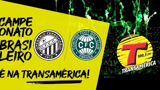 OPERÁRIO X CORITIBA AO VIVO RÁDIO TRANSAMÉRICA CURITIBA 25072021 [upl. by Huberman]