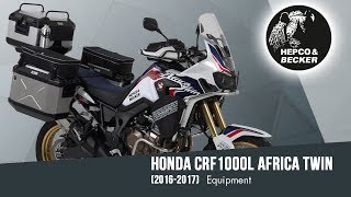 Honda CRF1000L Africa Twin by HepcoampBecker [upl. by Steffen]