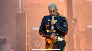 Rammstein  Asche Zu Asche  Live 11052024  Prague Czech Republic [upl. by Attej]