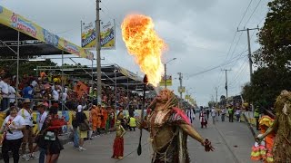 Batalla de Flores 2017 Barranquilla  Carnaval de Barranquilla [upl. by Eadrahc]