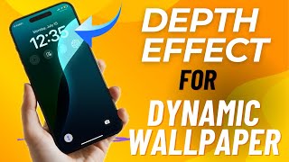 How to Enable Depth Effect for iOS 18 Dynamic Wallpaper on iPhone  Hindi [upl. by Ahsieken990]