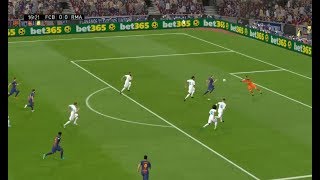 HD FC Barcelona vs Real Madrid  Supercopa de España  13 Août 2017  PES 2017 [upl. by Anica]