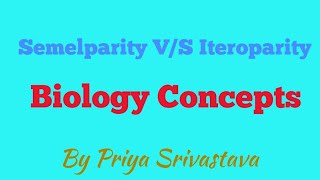 Semelparity vs Iteroparity [upl. by Anitnoc]