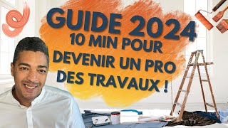 Guide secret des travaux de rénovation 2024  Comment raisonner comme un Pro [upl. by Aseuqram]