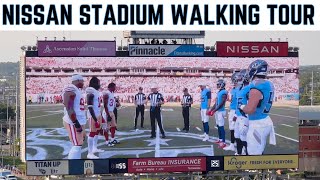 NFL Stadiums Nissan Stadium Walking Tour [upl. by Eey127]