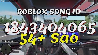 54 Sao Roblox Song IDsCodes [upl. by Yerrok]