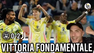 💦GODURIA TOTALE LA JUVENTUS ESPUGNA UDINE CON UNO 02 FIRMATO THURAM E SAVONA💦 [upl. by Aivital]