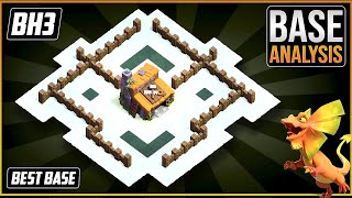 NEW BEST BH3 ANTI GIANT TROPHYdefense Base 2023 Builder Hall 3 Trophy Base Design  Clash of Clans [upl. by Desimone]