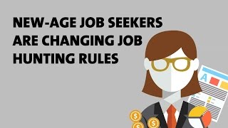 Job seekers are changing their job hunt rules [upl. by Neetsyrk]