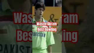 Wasim Akram The Master of Outswing cricket cricketlover [upl. by Iams665]