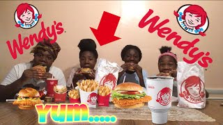 WENDYS MUKBANG [upl. by Hume]