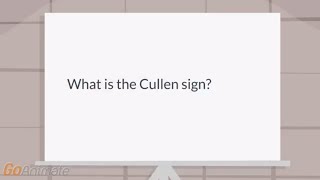 What is Cullen sign [upl. by Uhn241]