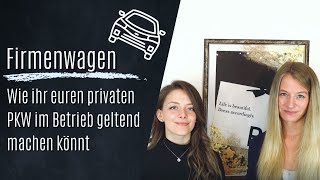 Firmenwagen von der Steuer absetzen  so gehts  Part 2 [upl. by Artemus]