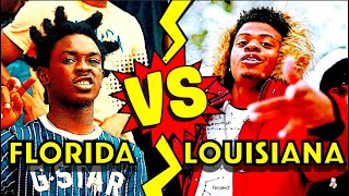 FLORIDA VS LOUISIANA RAP CLASH WHICH STATE GOES HARDER [upl. by Shalom976]