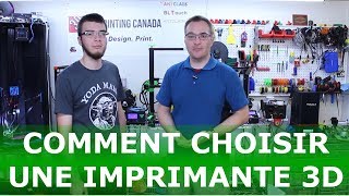 Quelle imprimante 3D acheter  Guide pour les débutants [upl. by Ancelin]