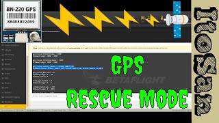 Setting up GPS module BN220 and GPS Rescue Mode Setup via Betaflight [upl. by Llerdnod]