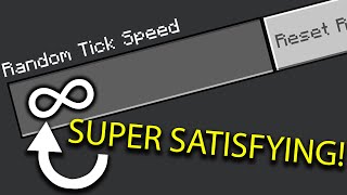 MAXIMUM Tick Speed In Minecraft Is SUPER SATISFYING [upl. by Virginie]