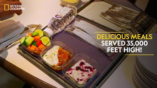 Delicious Meals Served 35000 Feet High  India’s Mega Kitchens  Full Episode  S01E04 [upl. by Aldwin]