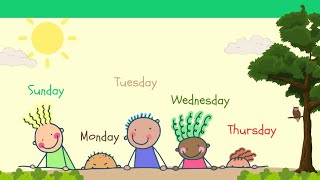 Learn the Days of the Week and Months of the Year for Kids [upl. by Neumann831]