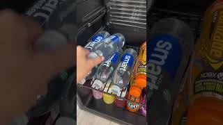 monthly drinks fridge restock shorts asmr [upl. by Eatnwahs409]