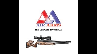 Air Arms S510 Ultimate Sporter XS 55mm 22 Review [upl. by Fronnia473]