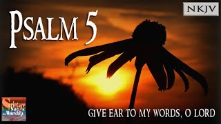 Psalm 5 NKJV Song quotGive Ear to My Words O Lordquot Esther Mui [upl. by Kreit]