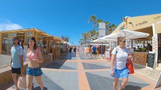 La Carihuela Benalmadena and Benalmadena Marina walking tour Spain [upl. by Eb818]