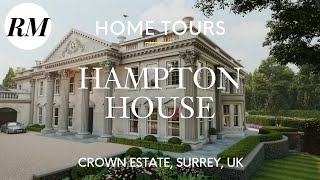 Inside £29M Surrey Mansion on Crown Estate in Oxshott England UK  Residential Market Home Tours [upl. by Suiramad]