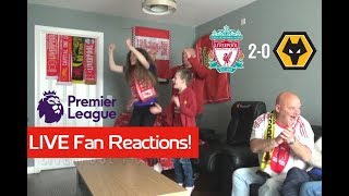 Liverpool 20 Wolves  Sunday May 12th 2019 LIVE Fan Reactions [upl. by Ronnica353]