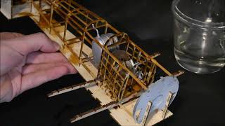 I Built Aircraft Biplan  Sopwith Camel  Artesania Latina  Part 2 [upl. by Odnumde]