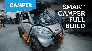 Smart Car Camper Van Conversion – Full Build [upl. by Decca49]