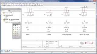 DDSCAD  Automatic electrical schematics [upl. by Ednew]