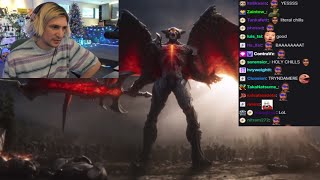 xQc Reacts to League of Legends Season 2024 Trailer [upl. by Haywood]