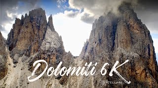 Dolomiti Dolomites  The Epic Italian Dolomites Captured By Drone [upl. by Ellenahs323]