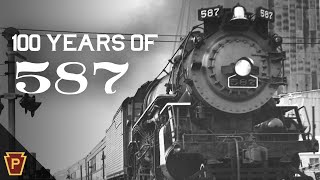 100 Years of Nickel Plate Road no 587  1918 to 2018 [upl. by Llenrub]