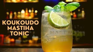 KOUKOUDO MASTIHA TONIC COCKTAIL Recipe [upl. by Areht]