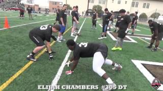 Elijah Chambers West Coast Elite Camp Highlights [upl. by Eimmot70]