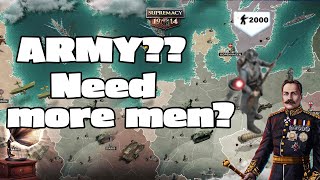 How to grow your army population in Supremacy1914  Tutorial amp information setup  ENGLISH [upl. by Robers]