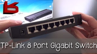 TP LINK 8Port Gigabit Desktop Switch Unboxing amp Installation [upl. by Snyder]