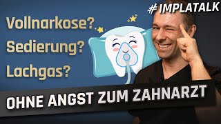 Alle Narkosearten beim Zahnarzt – Lachgas vs Sedierung vs Vollnarkose [upl. by Thatch279]