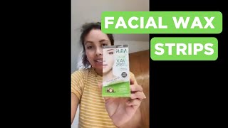 Nads Facial Wax Strips Review [upl. by Ydnec]